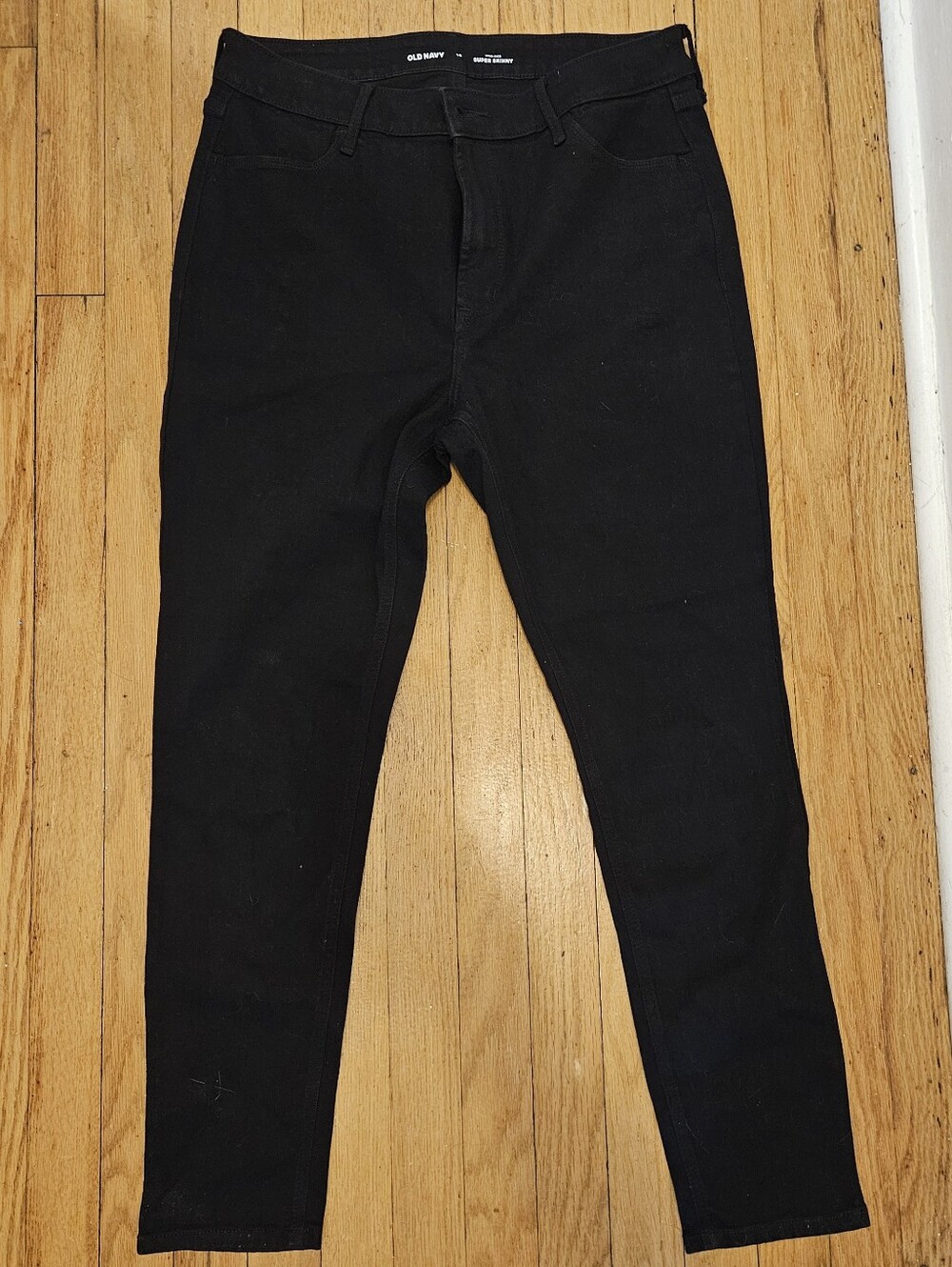 Old Navy Black Skinny High-Rise Jeans 14R
